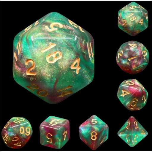 [FOM_2177] Foam Brain - Elf's Dream RPG Dice Set