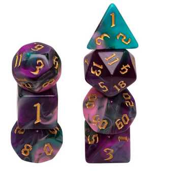 [FOM_2378] Foam Brian - Night Elves RPG Dice Set