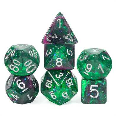 [FOM_2385] Foam Brain - Glow Stick RPG Dice Set
