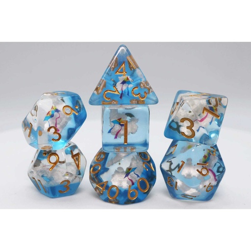[FOM_2456] Foam Brain - Kite & Clouds RPG Dice Set