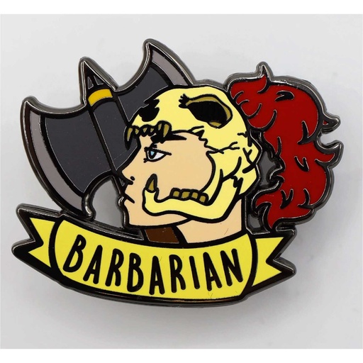 [FOM_3000] Foam Brain - Banner Class Pins: Barbarian