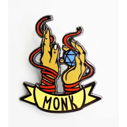 [FOM_3005] Foam Brain - Banner Class Pins: Monk
