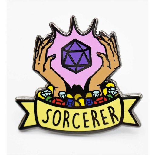 [FOM_3009] Foam Brain - Banner Class Pins: Sorcerer