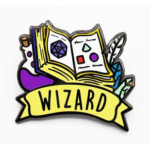 [FOM_3011] Foam Brain - Banner Class Pins: Wizard
