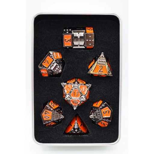 [FOM_4274] Foam Brain - Dice 51: Moonlit Mars RPG Metal Dice Set