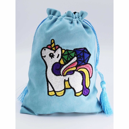[FOM_6053] Foam Brain - Dice Bag - Sparkles the Unicorn