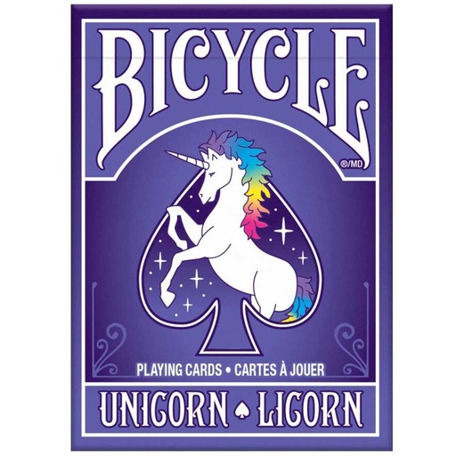 [JKR_10018648] Bicycle Playing Cards: Unicorn