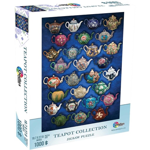[MCZ_OD0002] Puzzle: Teapot Collection 1000pc