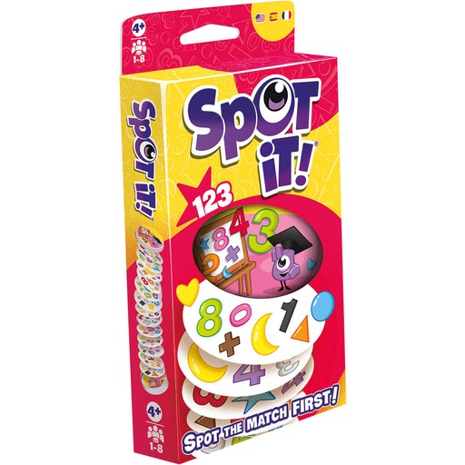 [ZYGOM_SP133] Spot It: 123 (Eco Blister)