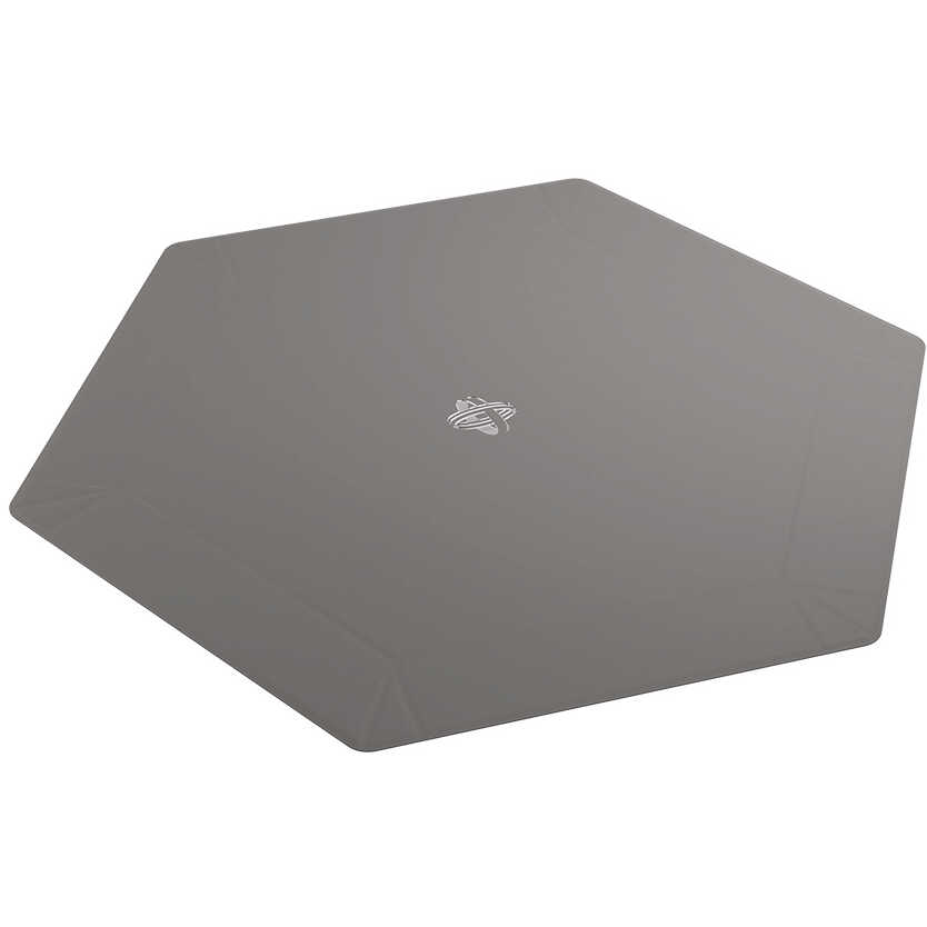 Dice Tray: Hex: Black/Gray Component