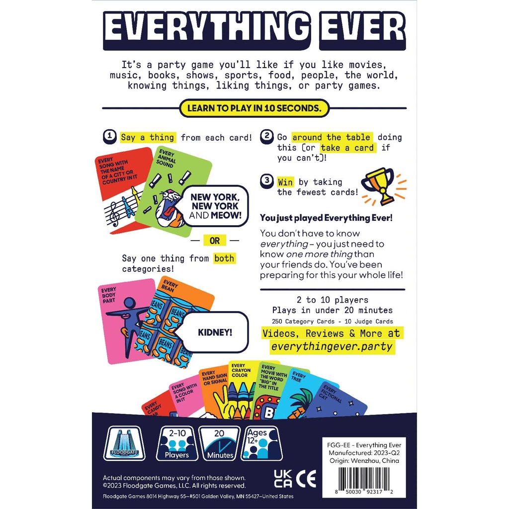 Everything Ever Cover Rear