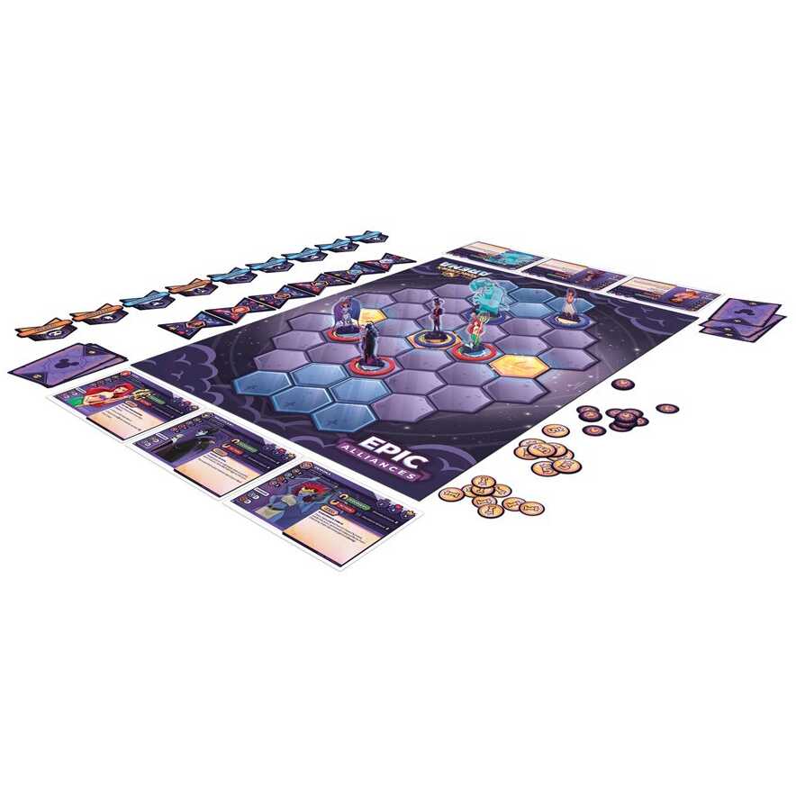 Sorcerer's Arena: Epic Alliances Setup In Play