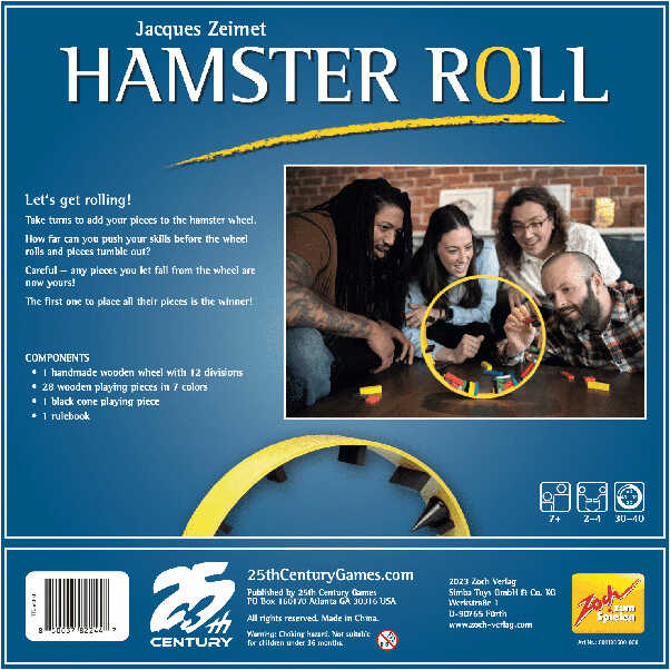 Hamster Roll Cover Rear