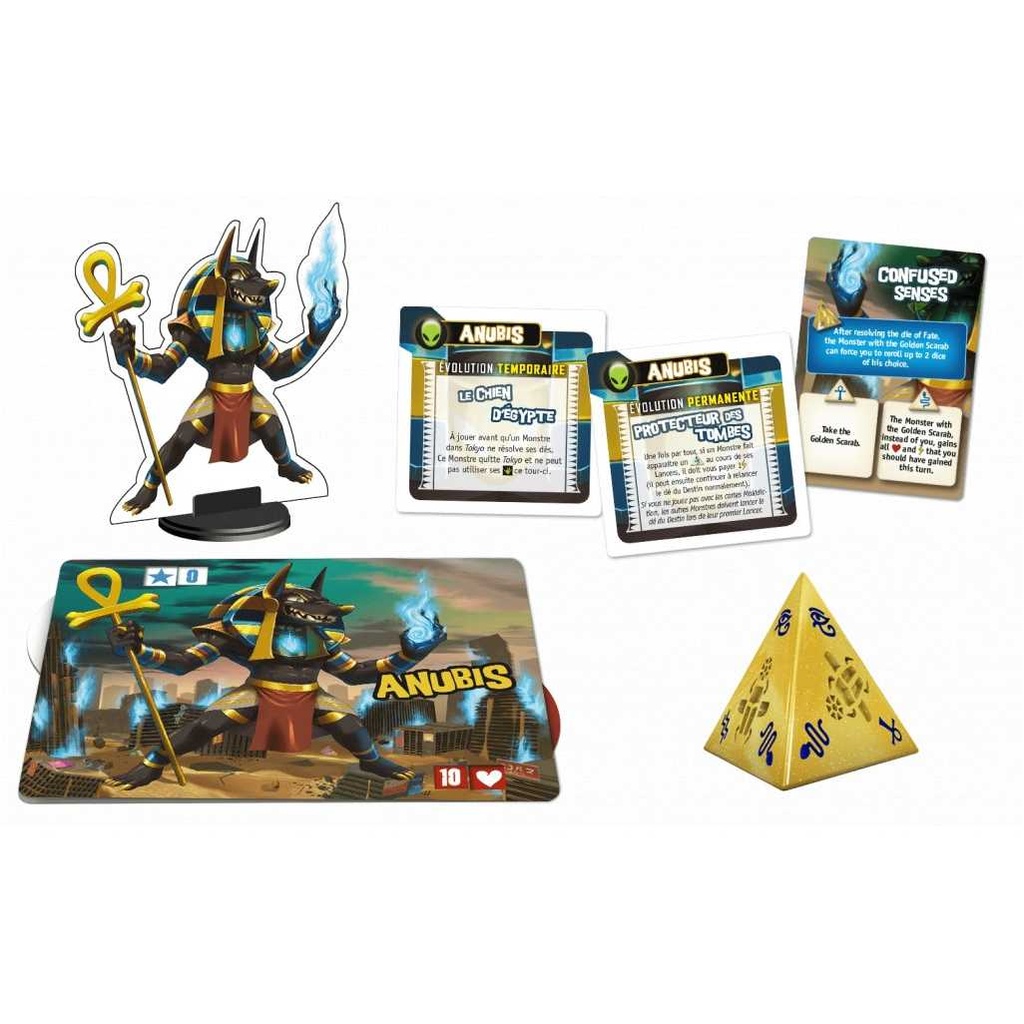 King of New York/King of Tokyo: Monster Pack #3 Anubis Components