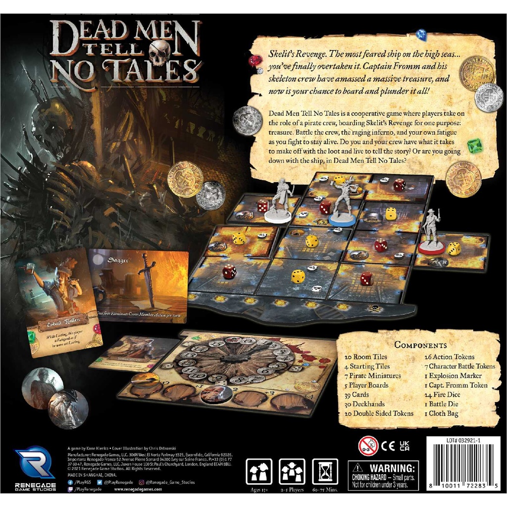 Dead Men Tell No Tales Cover Rear