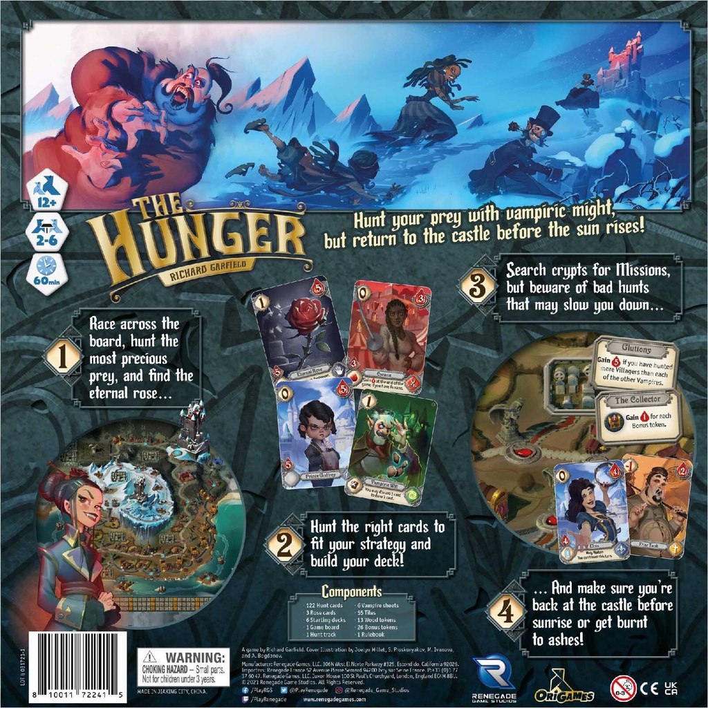 The Hunger Cover Rear