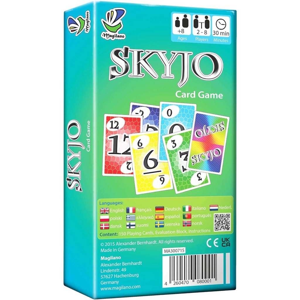 Skyjo Box Rear