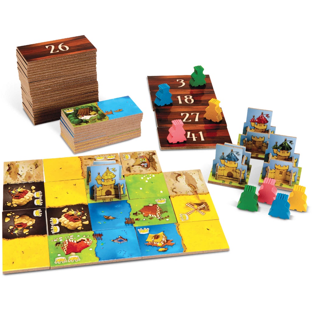 Kingdomino Components