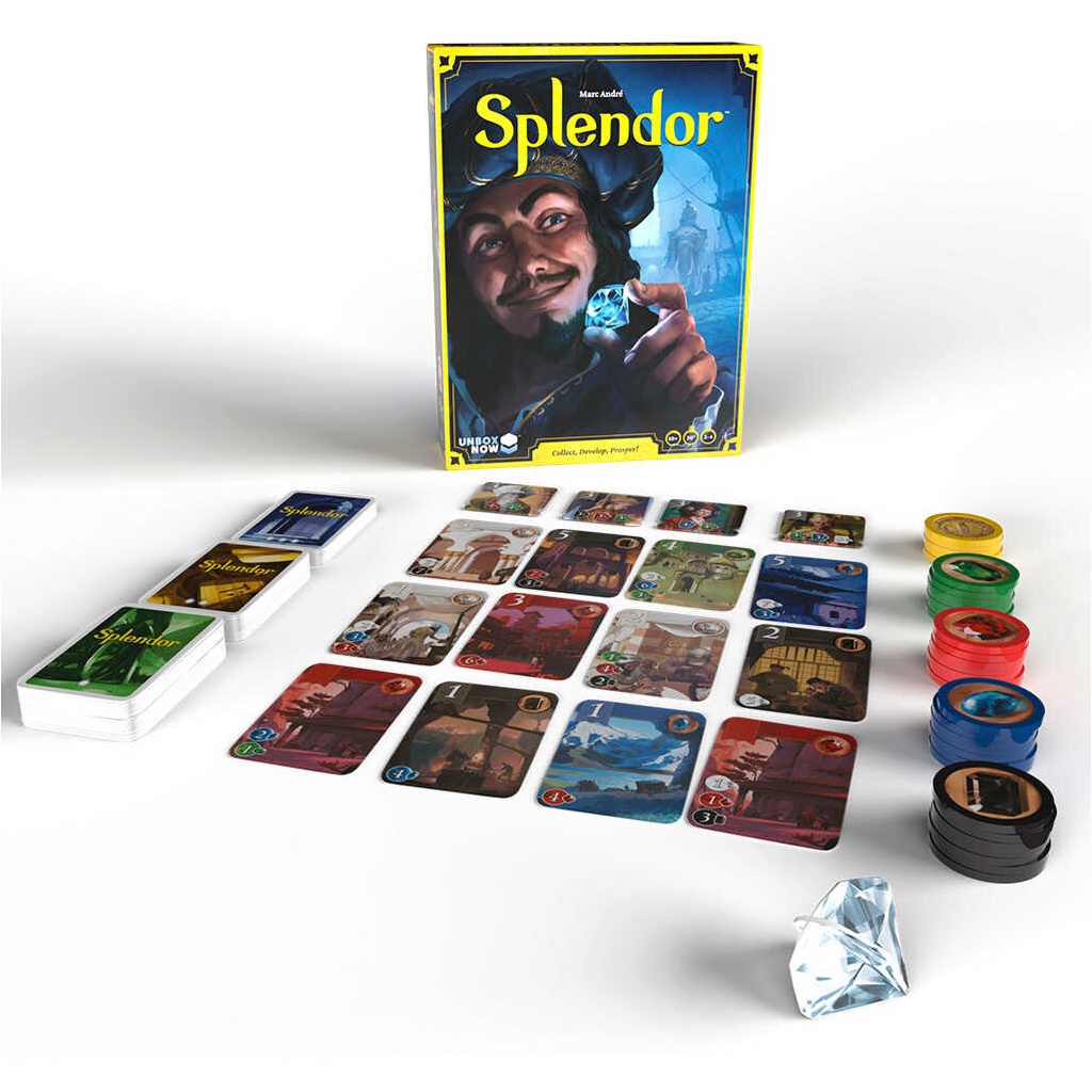 Splendor Setup In Play