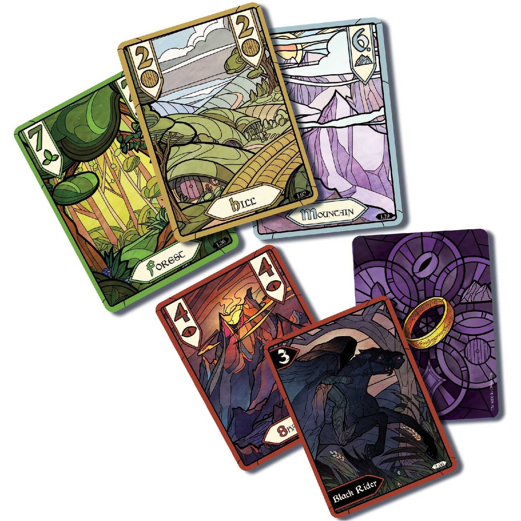 The Fellowship of the Ring: Trick-Taking Game Cards