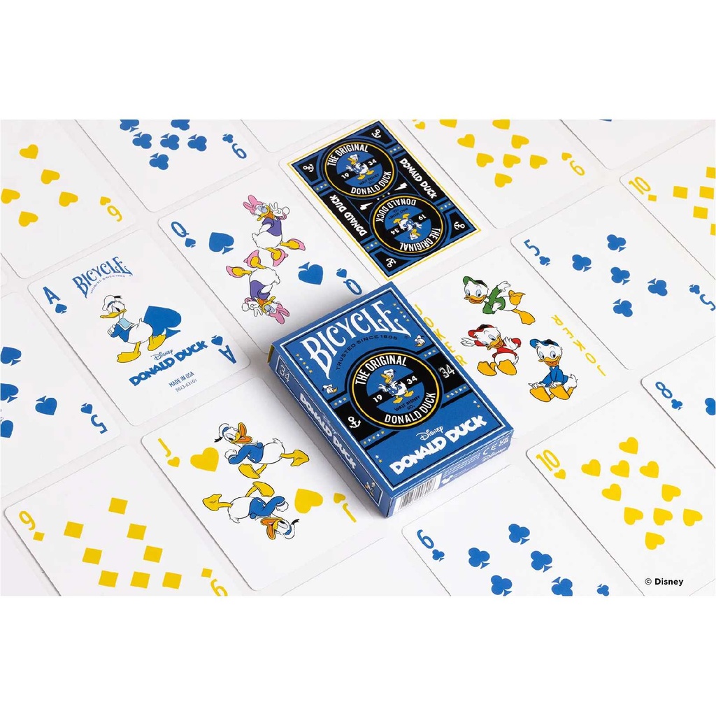 Playing Cards: Bicycle: Disney Donald Duck Components