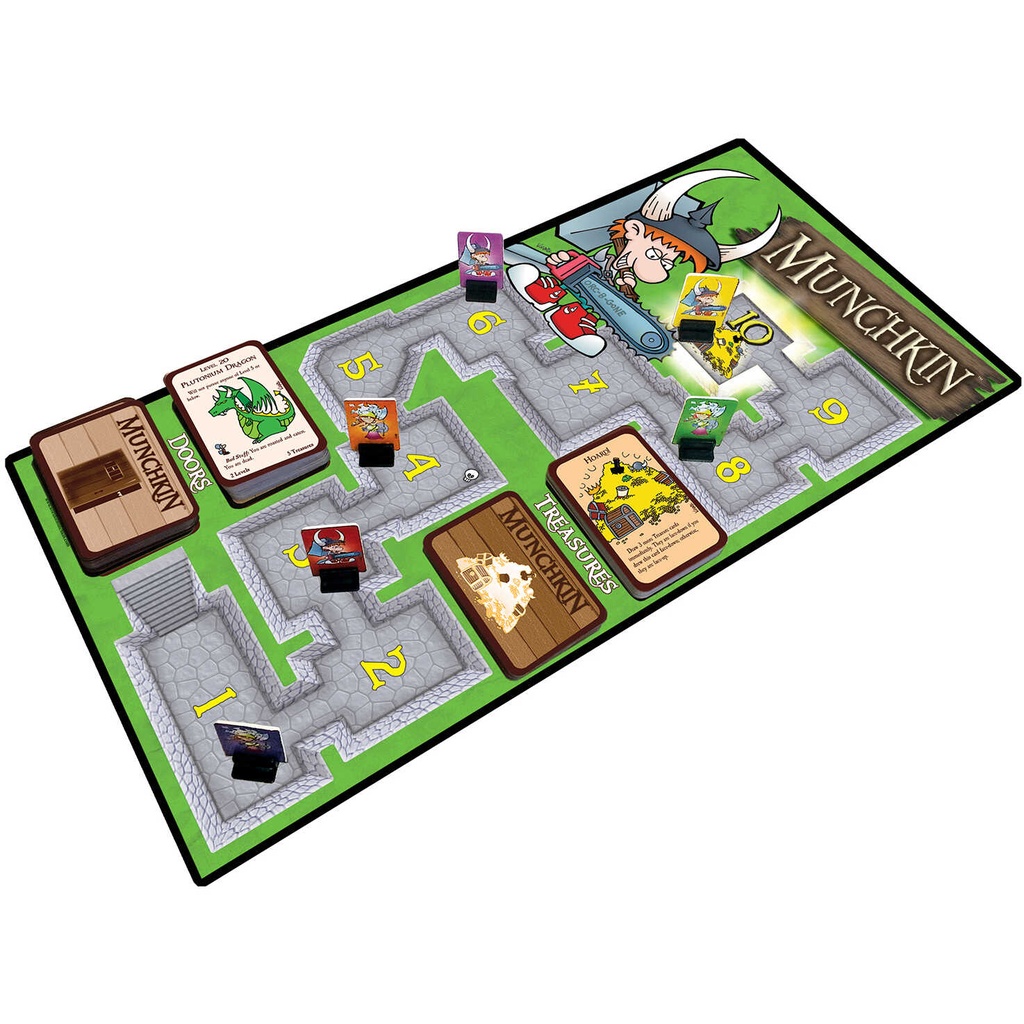 Munchkin Deluxe Setup In Play