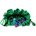 Dice Bag with Pockets: Dragon Storm Green Dragon Scales Component