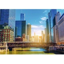 Puzzle: Chicago Skyline 1000pc