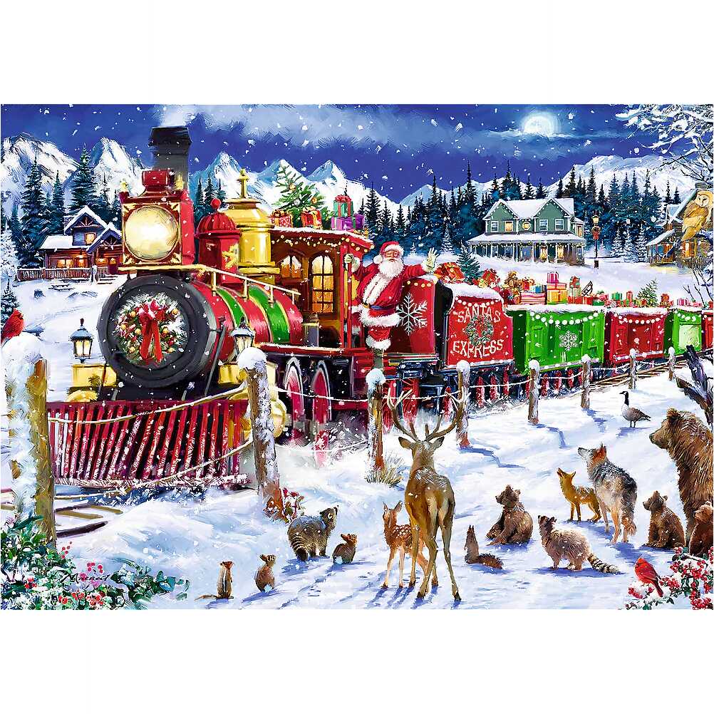 Puzzle: Santa's Express 1000pc