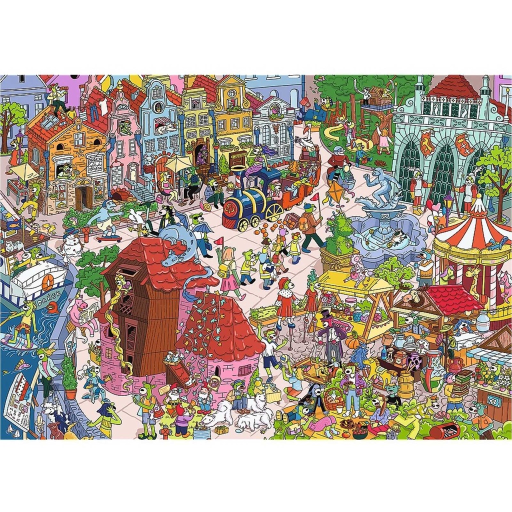 Puzzle: Spy Guy Lost Items: USA 500pc