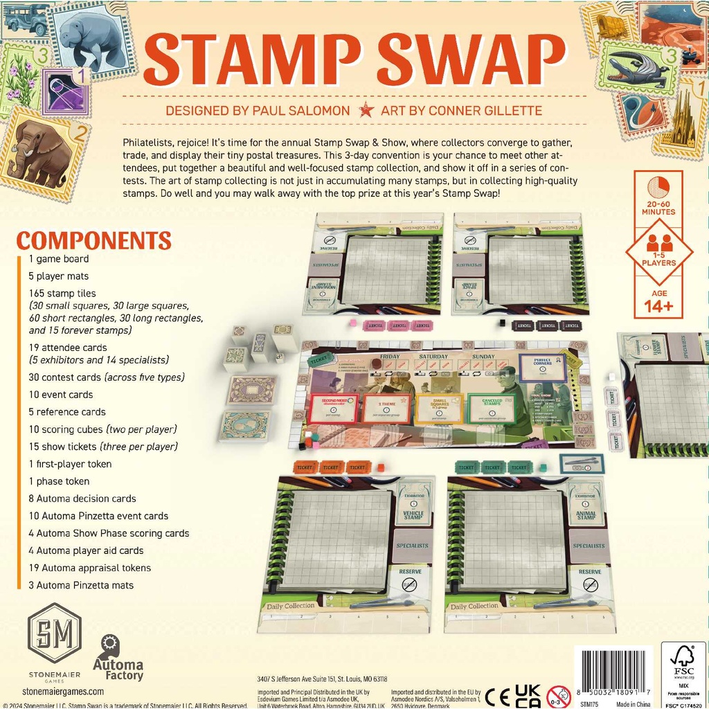 Stamp Swap Cover Rear