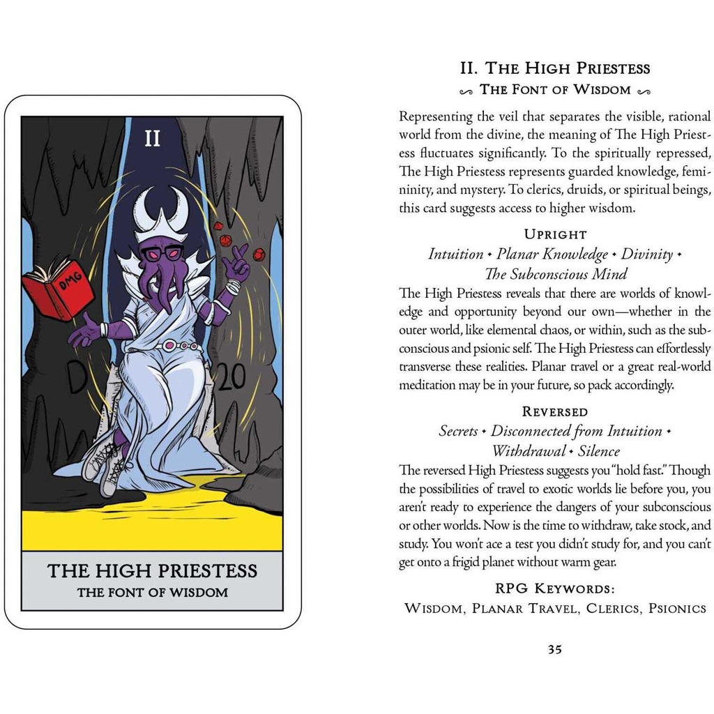 Ultimate RPG Tarot Deck Sample