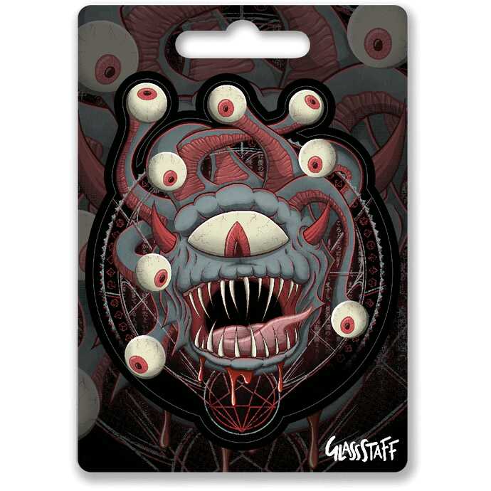 Forged - Beholder Waterproof Die Cut Vinyl Sticker