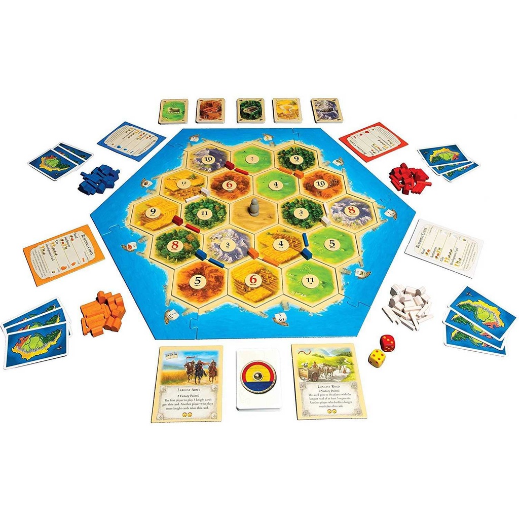 Catan Setup In Play