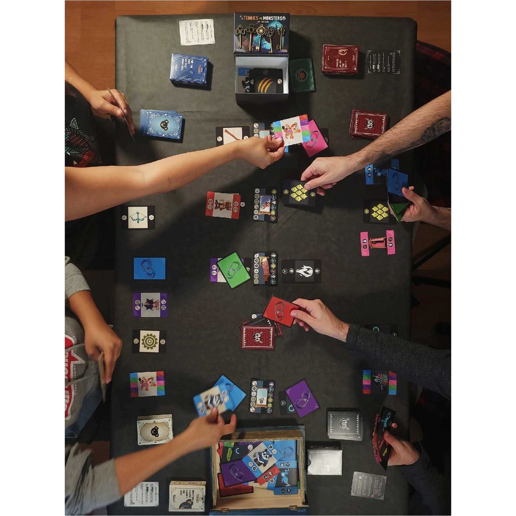 Teddies vs Monsters Setup In Play