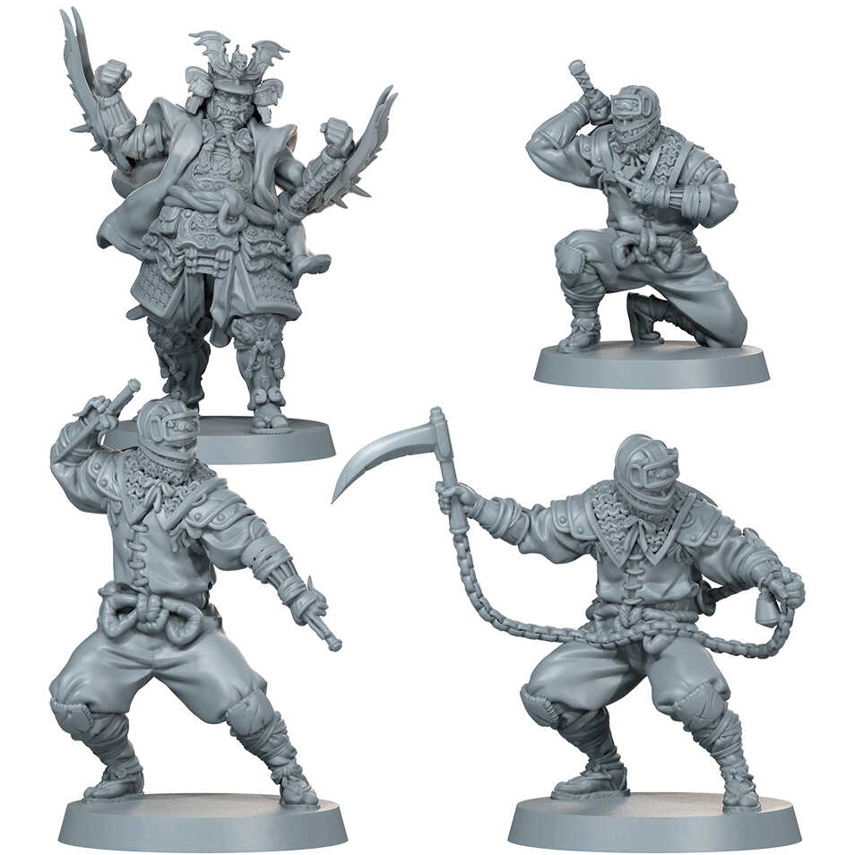 Zombicide: White Death - TMNT Time Crash Minis
