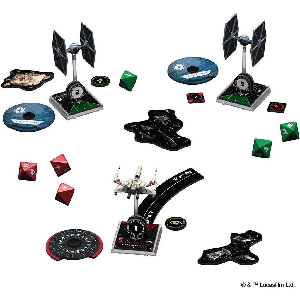 Star Wars: X-Wing Setup In Play