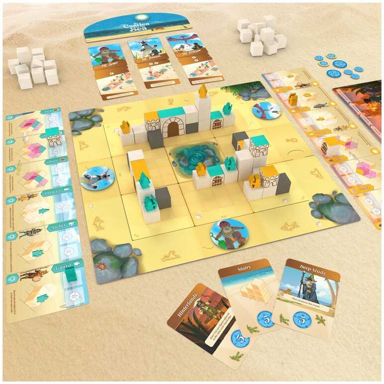 Castles by the Sea Setup In Play