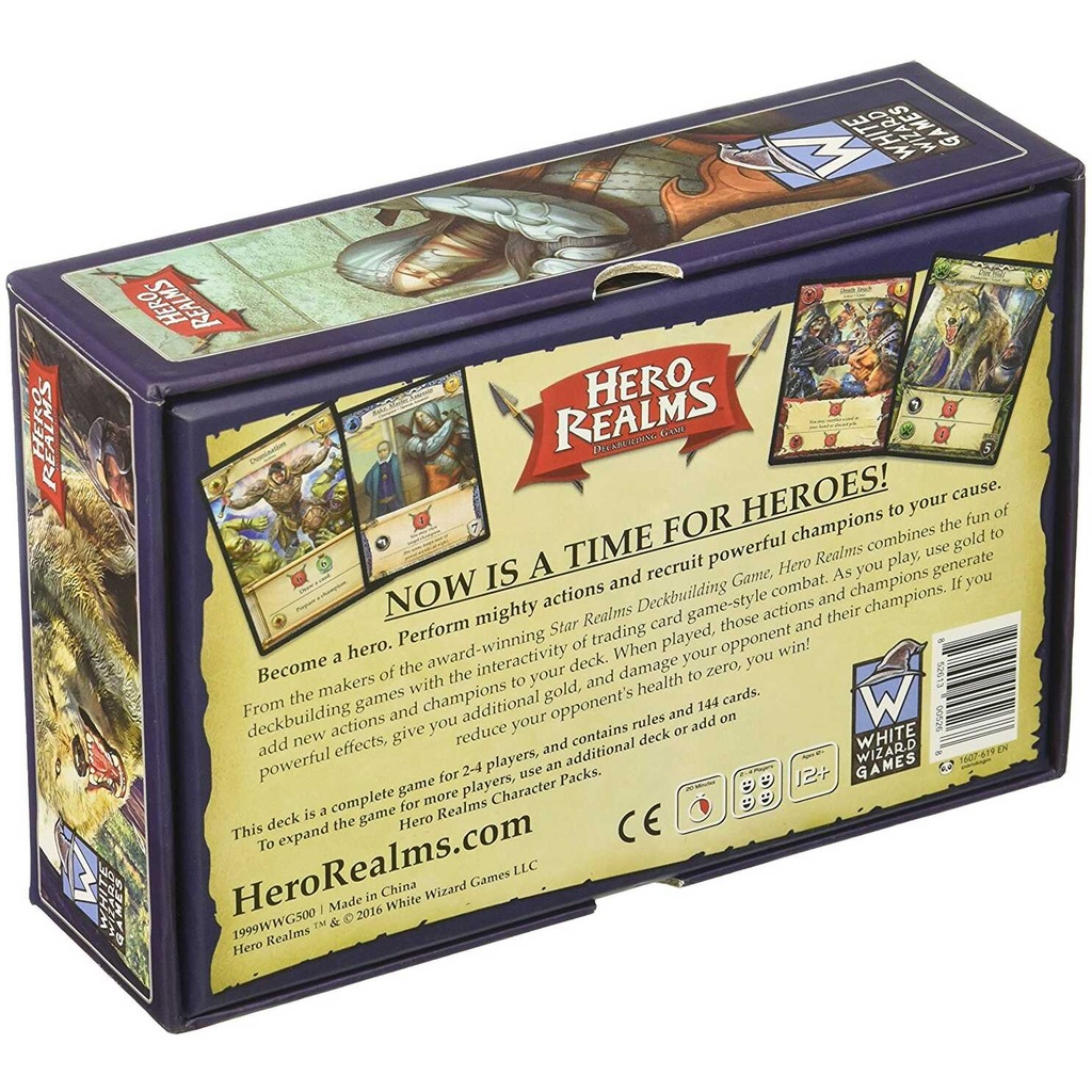 Hero Realms Box Rear