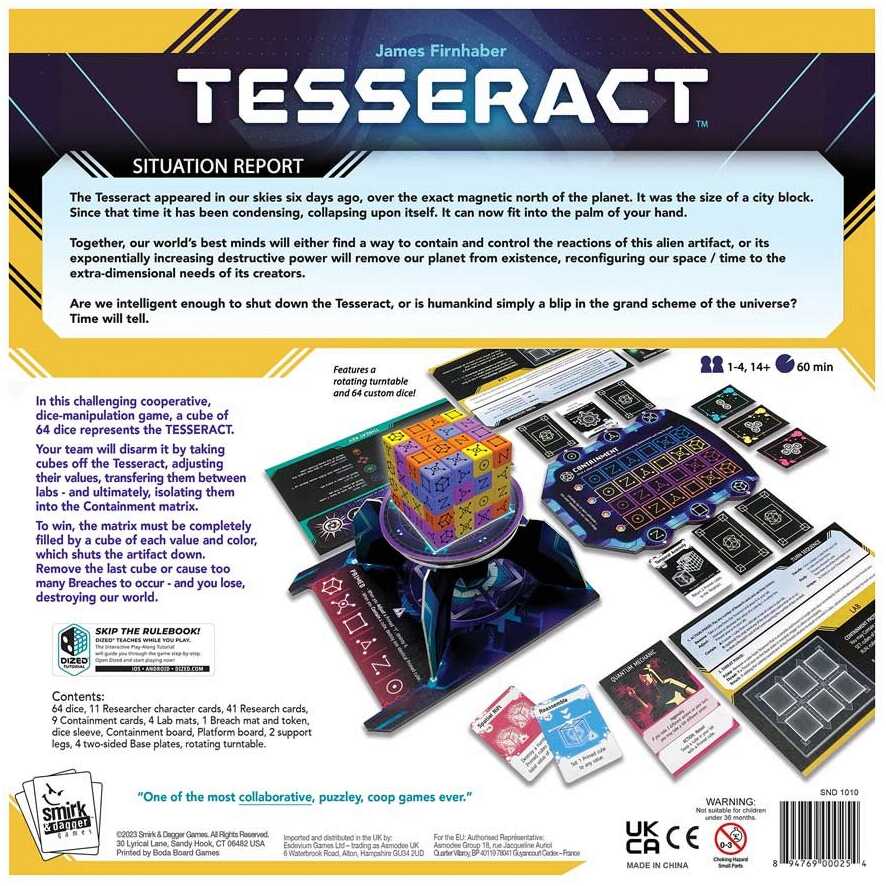 Tesseract Cover Rear