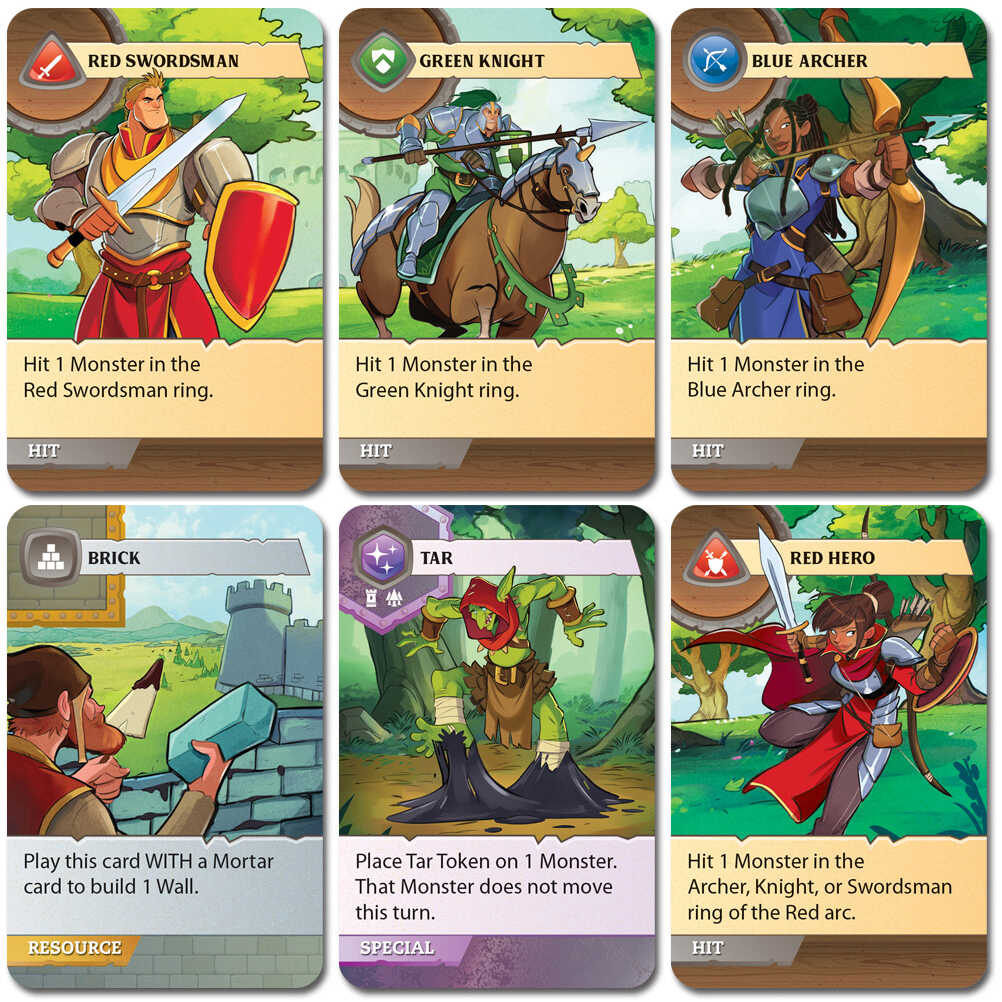 Castle Panic (Second Edition) Cards