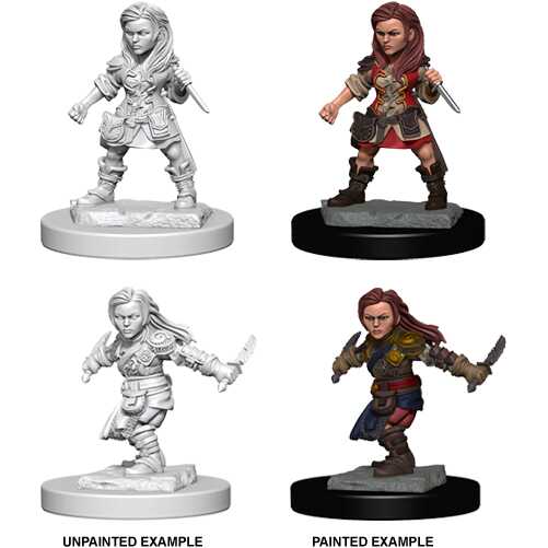 D&D Nolzur's Marvelous Miniatures: Halfling Rogue Female