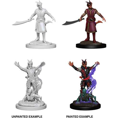 D&D Nolzur's Marvelous Miniatures: Tiefling Warlock Male