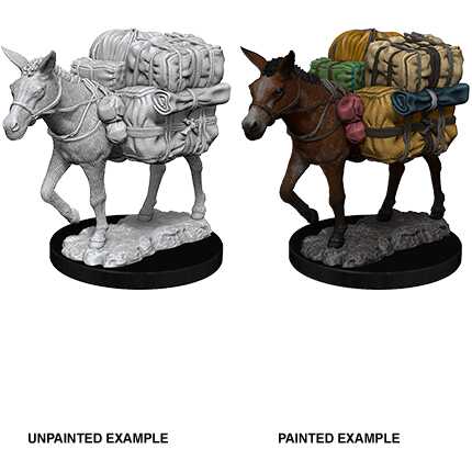 Deep Cuts Unpainted Miniatures: Pack Mule