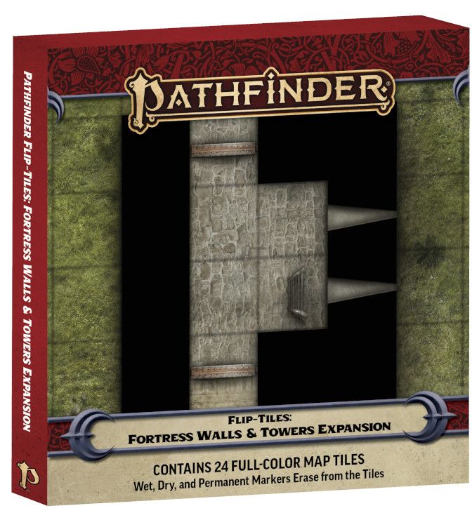 Pathfinder RPG: Flip-Tiles - Fortress Walls & Towers Expansion