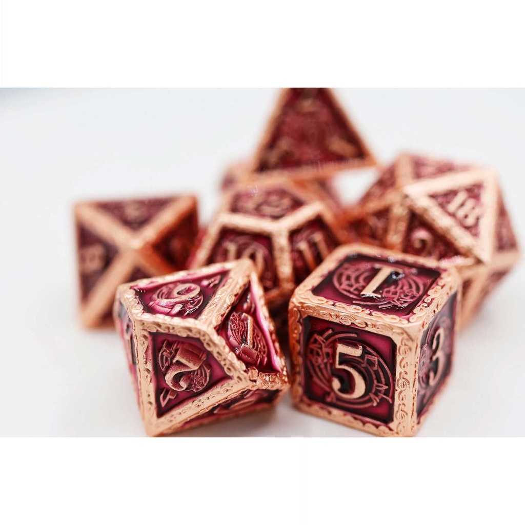 Foam Brain - Bardic Song: Allegro - Metal RPG Dice Set