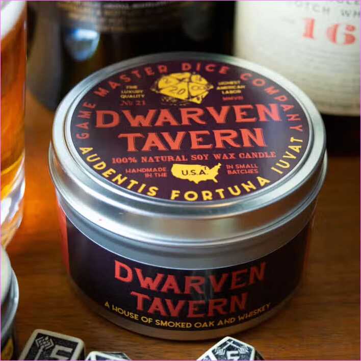 Dwarven Tavern Gaming Candle (8 oz)