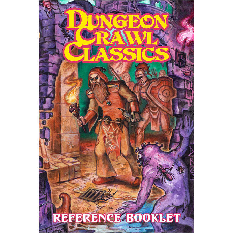 Dungeon Crawl Classics DCC: Reference Booklet