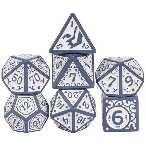 Foam Brain - Crisp Blizzard RPG Dice Set