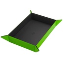 Dice Tray: Rectangle: Black/Green